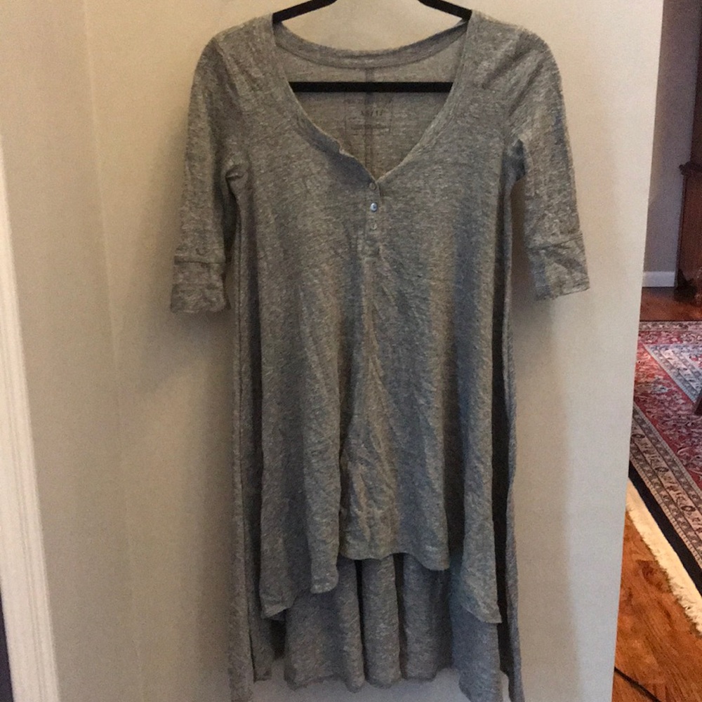 Free People high low Henley dress